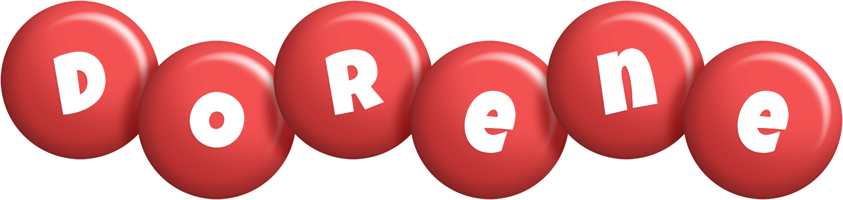 Dorene candy-red logo