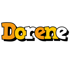 Dorene cartoon logo