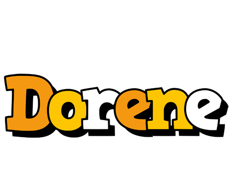 Dorene cartoon logo