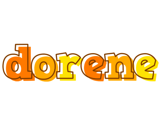 Dorene desert logo