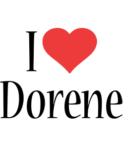 Dorene i-love logo