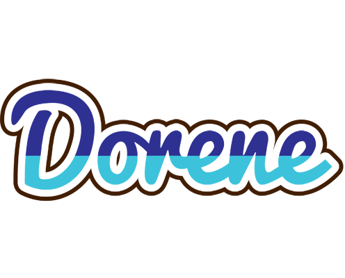 Dorene raining logo