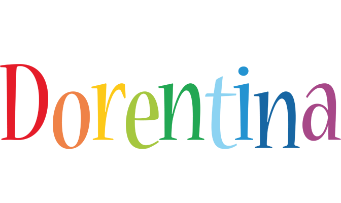 Dorentina birthday logo
