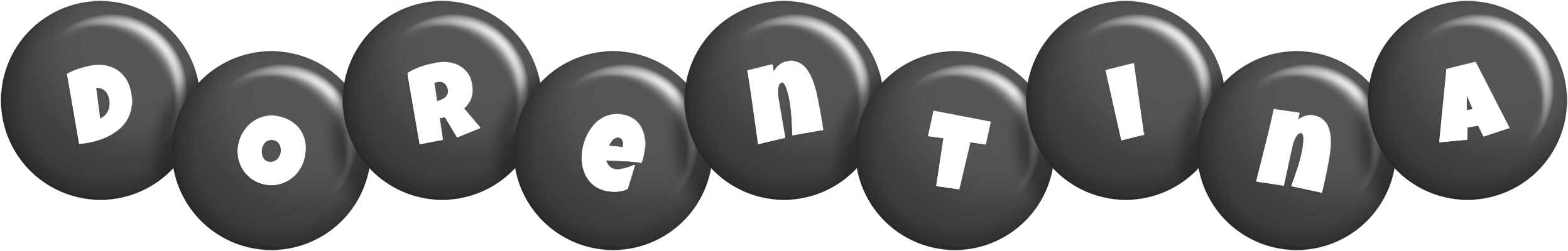 Dorentina candy-black logo
