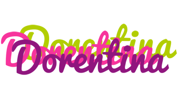 Dorentina flowers logo