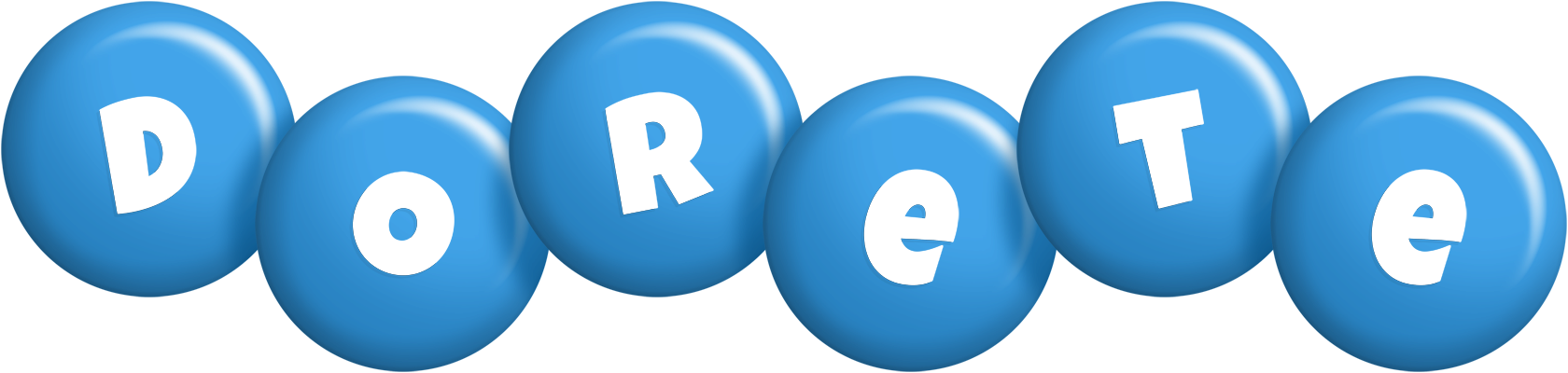 Dorete candy-blue logo