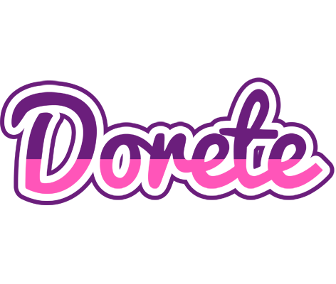 Dorete cheerful logo
