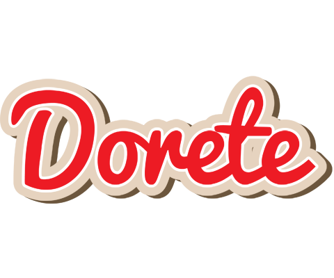 Dorete chocolate logo