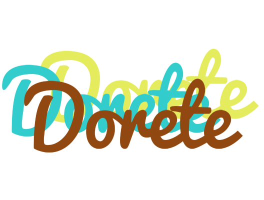 Dorete cupcake logo