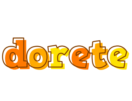 Dorete desert logo