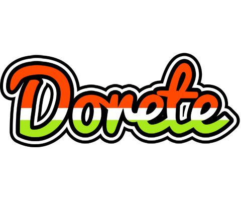 Dorete exotic logo