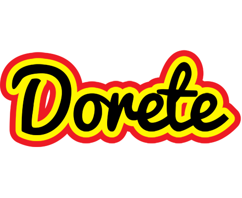 Dorete flaming logo