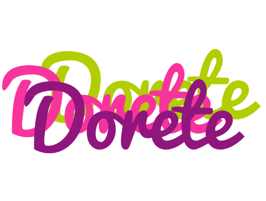 Dorete flowers logo