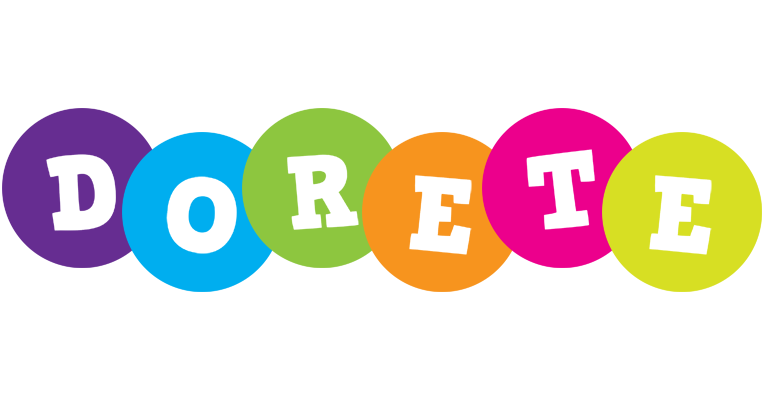 Dorete happy logo