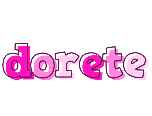 Dorete hello logo