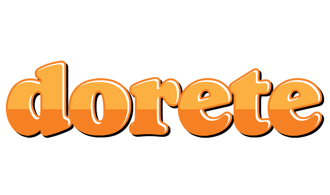 Dorete orange logo