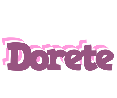 Dorete relaxing logo