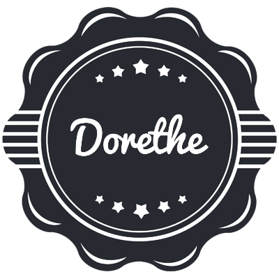 Dorethe badge logo