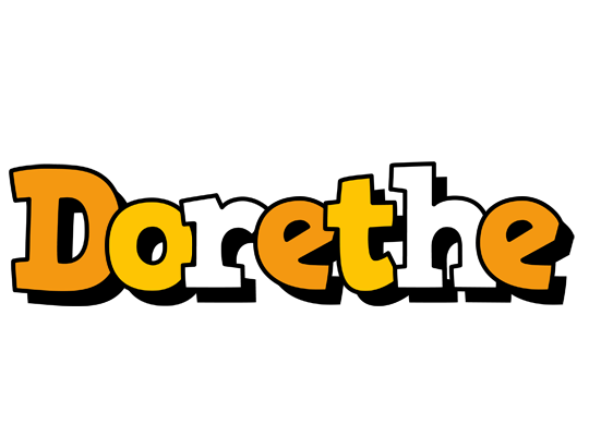 Dorethe cartoon logo