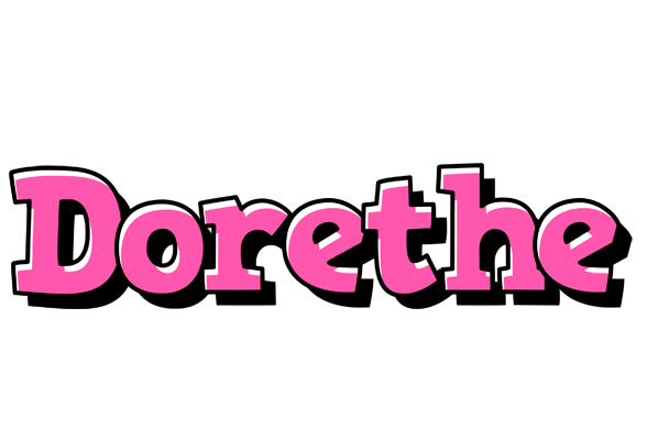 Dorethe girlish logo