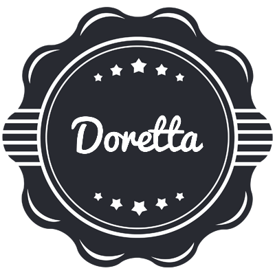 Doretta badge logo