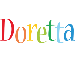 Doretta birthday logo