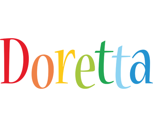Doretta birthday logo
