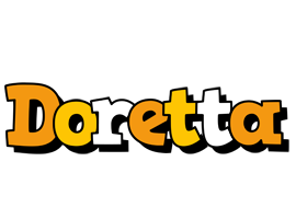 Doretta cartoon logo