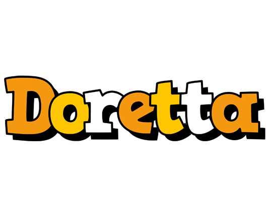 Doretta cartoon logo
