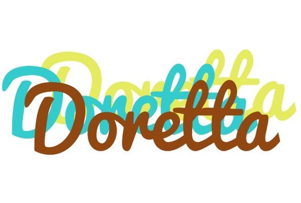 Doretta cupcake logo