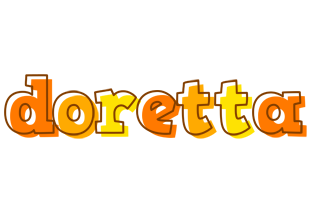 Doretta desert logo