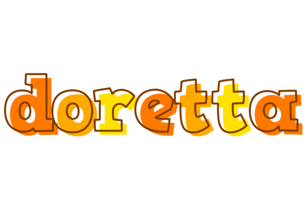 Doretta desert logo