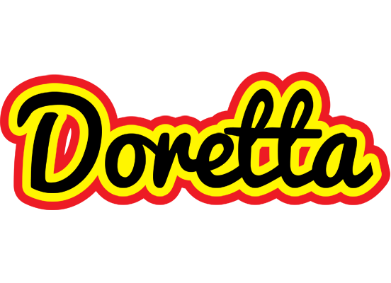 Doretta flaming logo