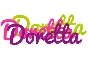 Doretta flowers logo