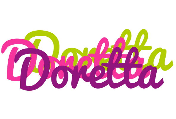 Doretta flowers logo