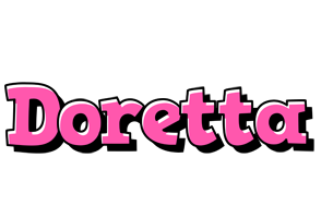 Doretta girlish logo