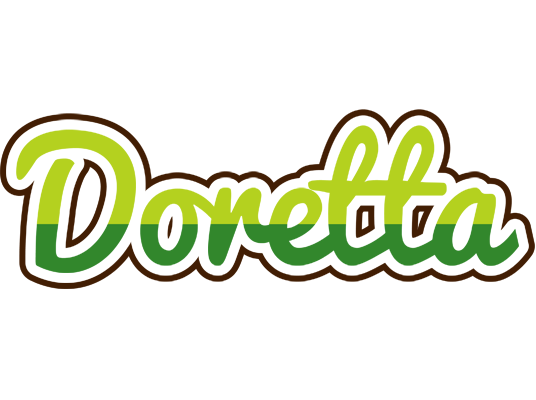 Doretta golfing logo