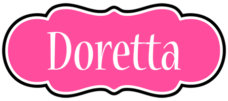 Doretta invitation logo