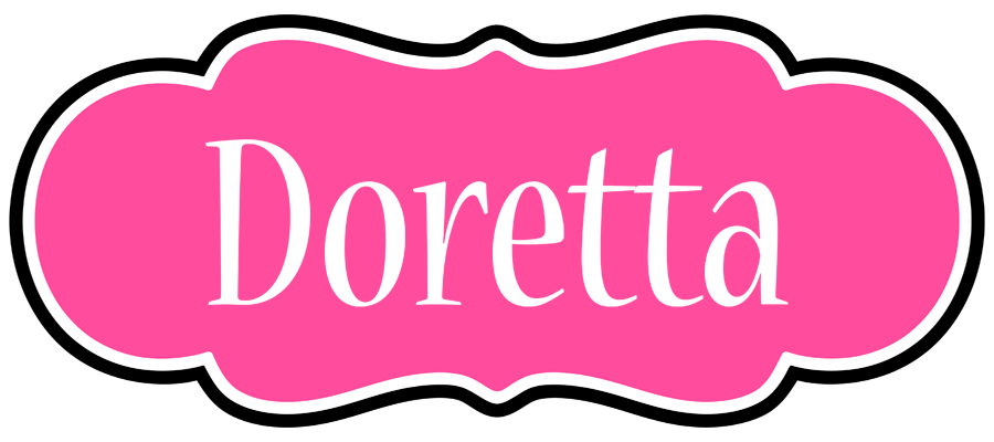 Doretta invitation logo