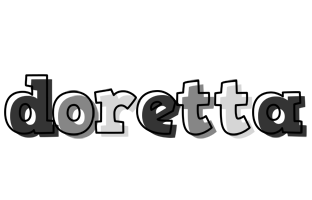 Doretta night logo