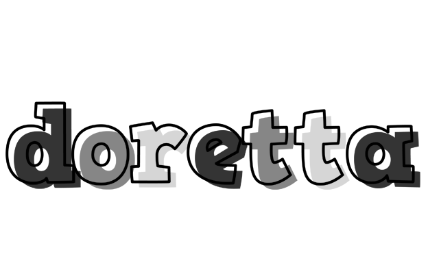 Doretta night logo