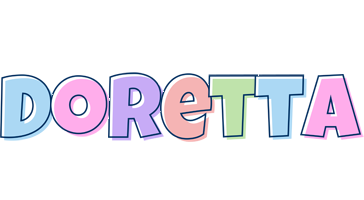 Doretta pastel logo