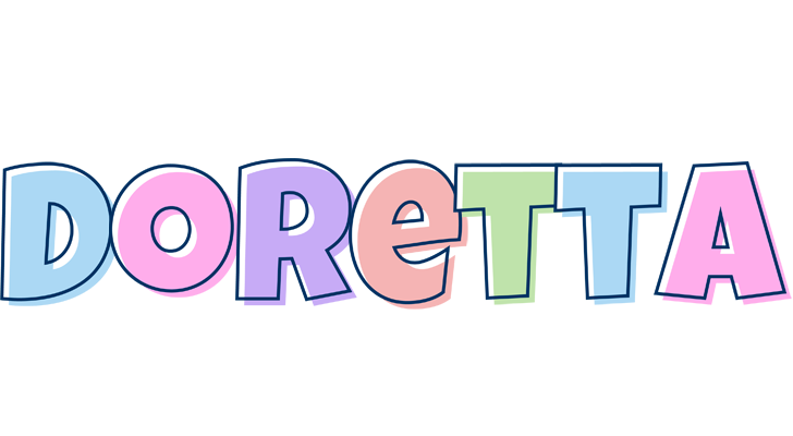 Doretta pastel logo