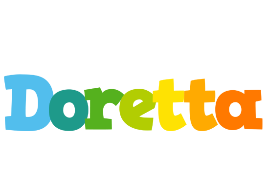 Doretta rainbows logo