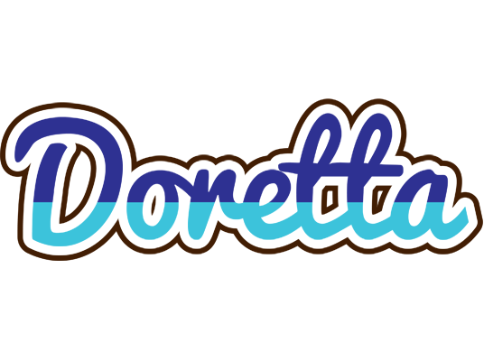 Doretta raining logo