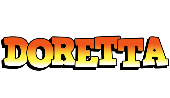 Doretta sunset logo