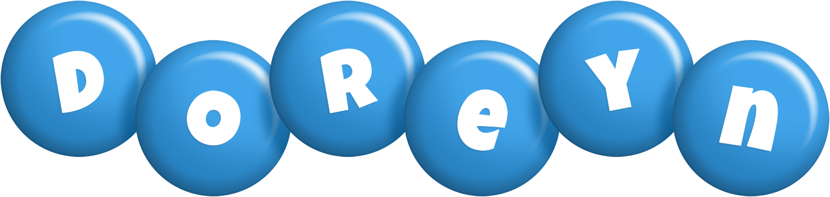 Doreyn candy-blue logo
