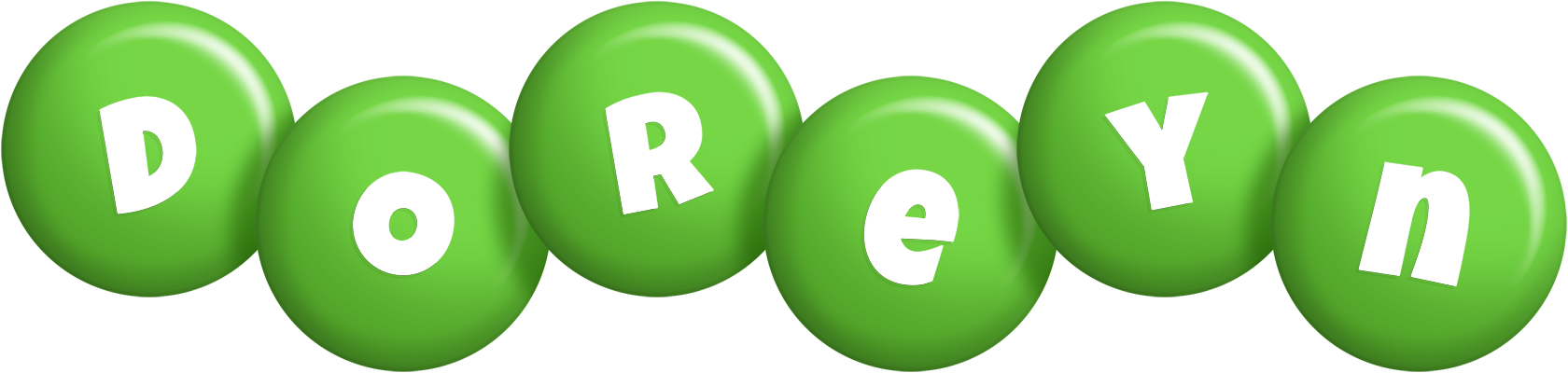 Doreyn candy-green logo