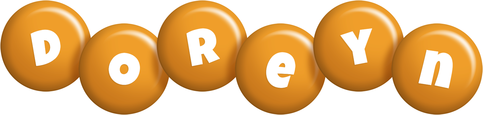 Doreyn candy-orange logo