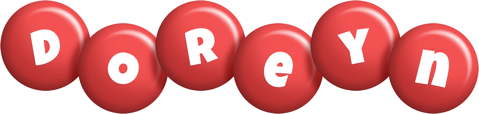 Doreyn candy-red logo
